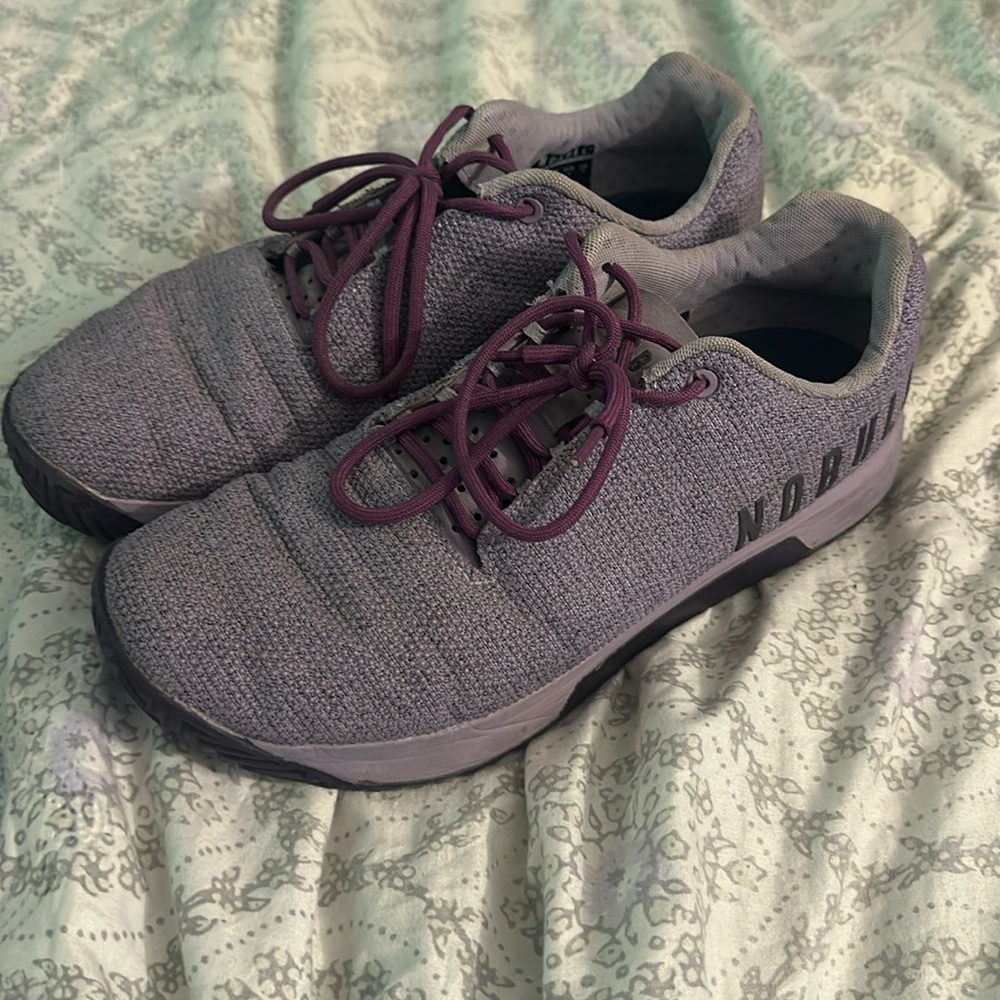 Nobull light purple trainers size 12 men’s